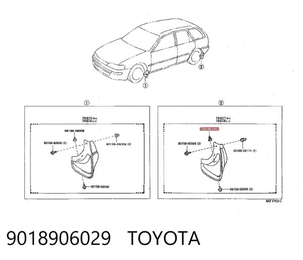  9018906029 Toyota