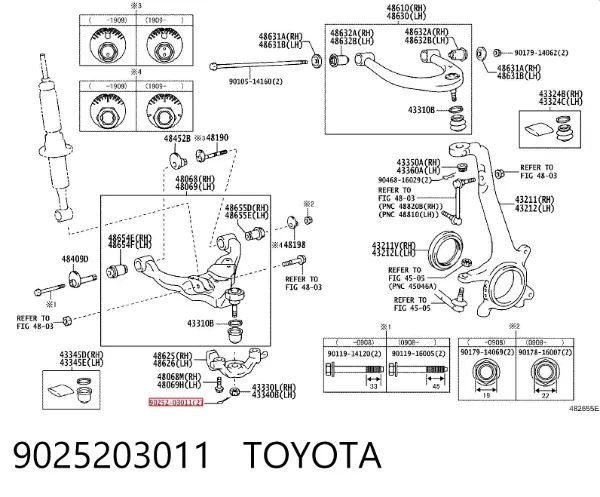  9025203011 Toyota