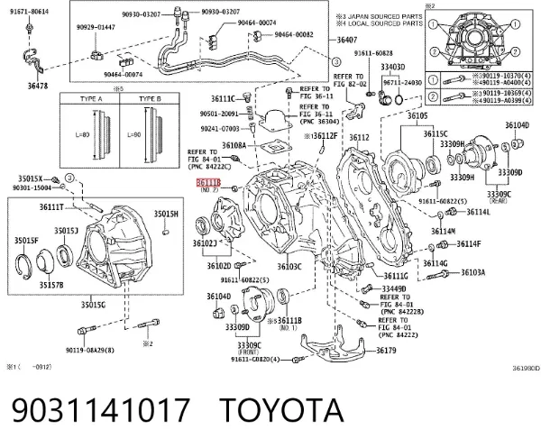  9031141017 Toyota