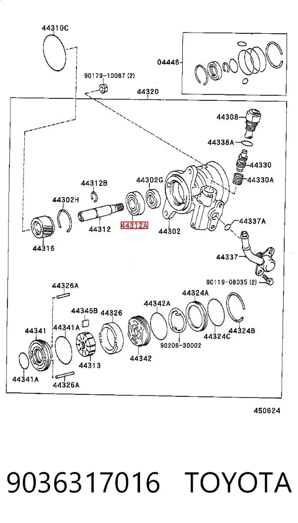  9036317016 Toyota