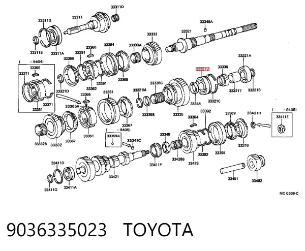  9036335023 Toyota