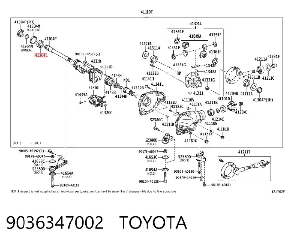  9036347002 Toyota