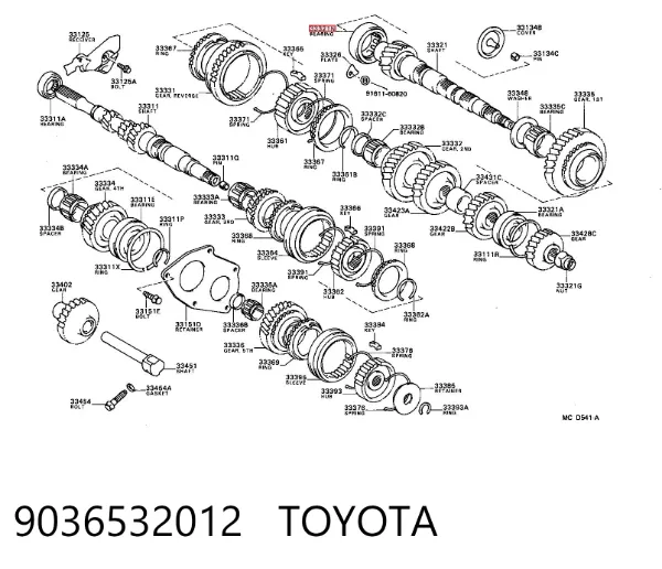  9036532012 Toyota