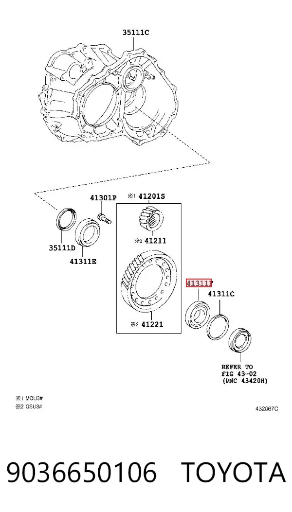  9036650106 Toyota