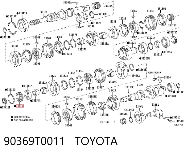  90369T0011 Toyota
