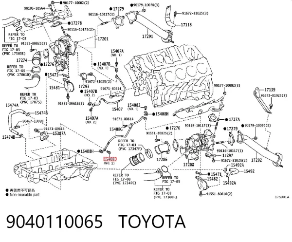  9040110065 Toyota