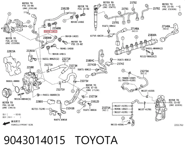  9043014015 Toyota