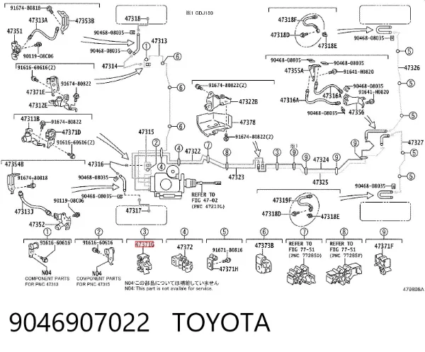  9046907022 Toyota