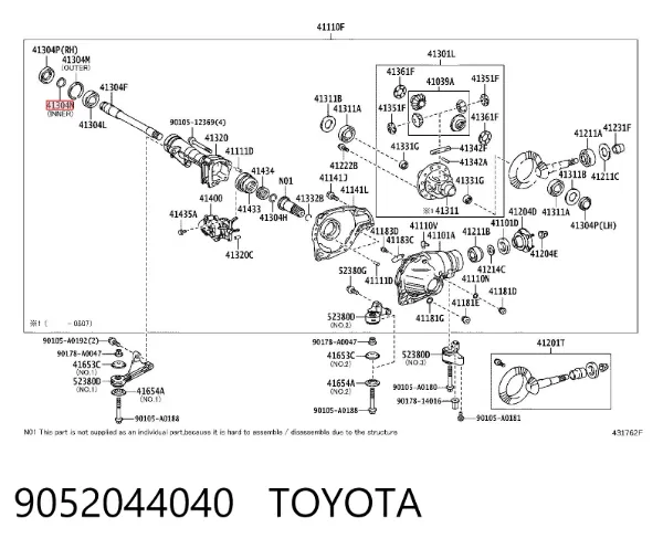  9052044040 Toyota
