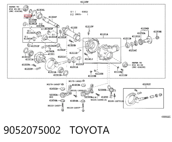  9052075002 Toyota