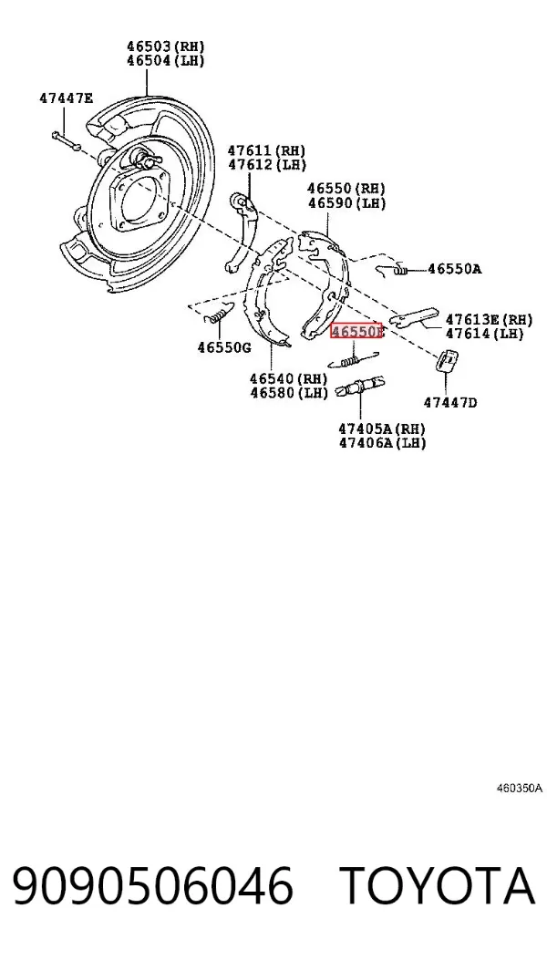  9090506046 Toyota