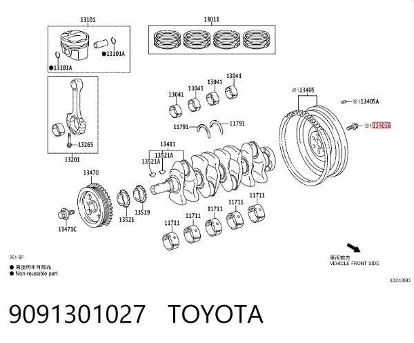  9091301027 Toyota