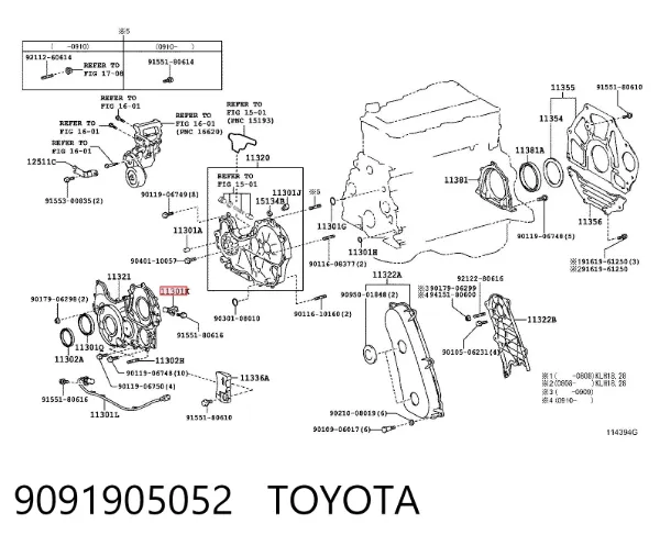 Датчик распредвалу 9091905052 Toyota