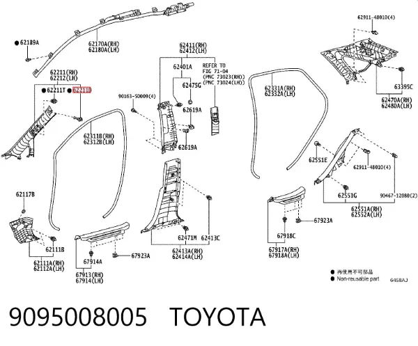  9095008005 Toyota