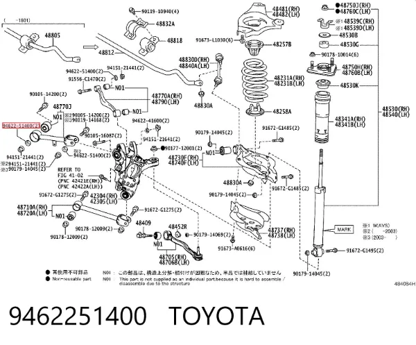  9462251400 Toyota