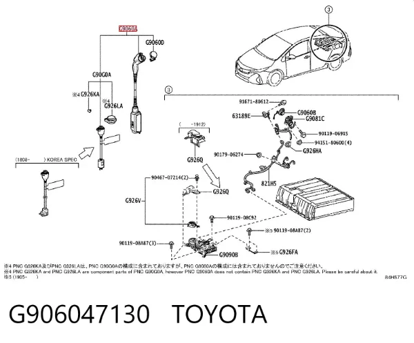  G906047130 Toyota