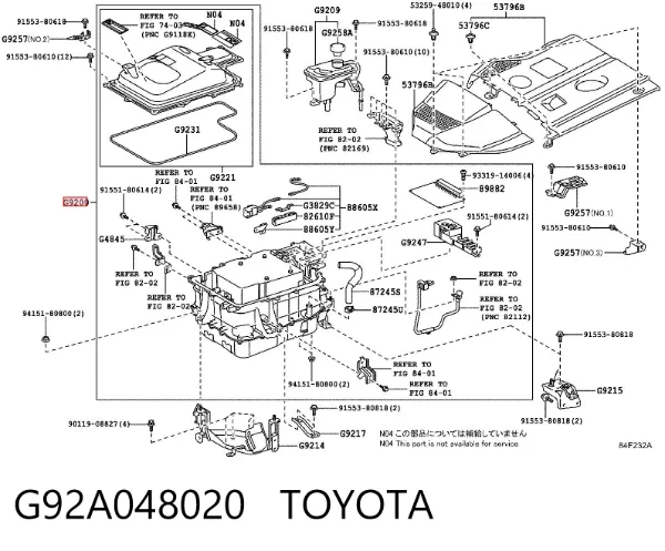 Інвертор струму G92A048020 Toyota