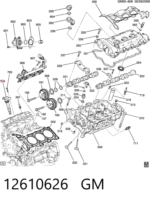 Котушка запалювання 12610626 General Motors