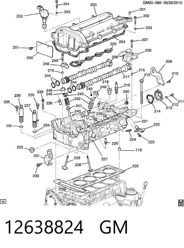 Котушка запалювання 12638824 General Motors