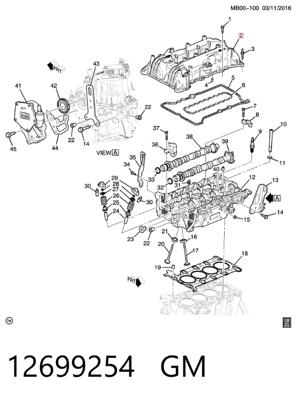  12699254 General Motors