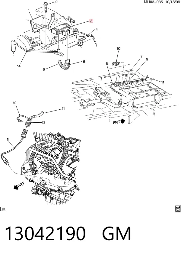 МАП Сенсор 13042190 General Motors