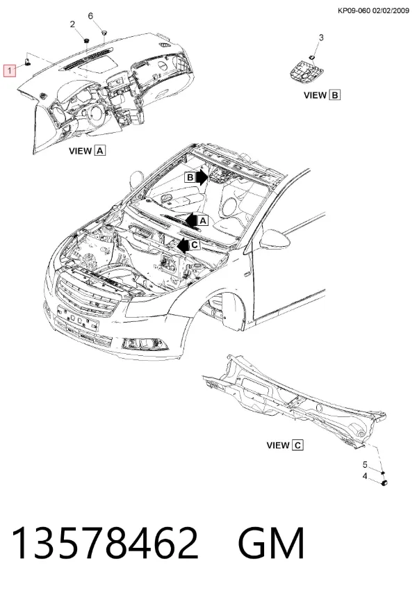  13578462 General Motors