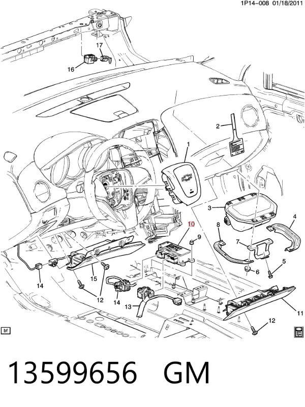  13599656 General Motors