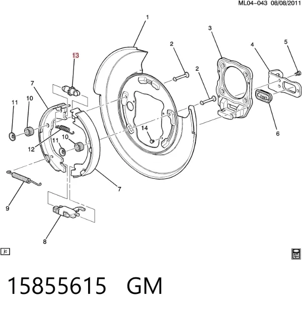  15855615 General Motors