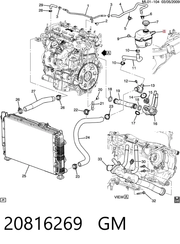  20816269 General Motors