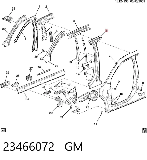  23466072 General Motors