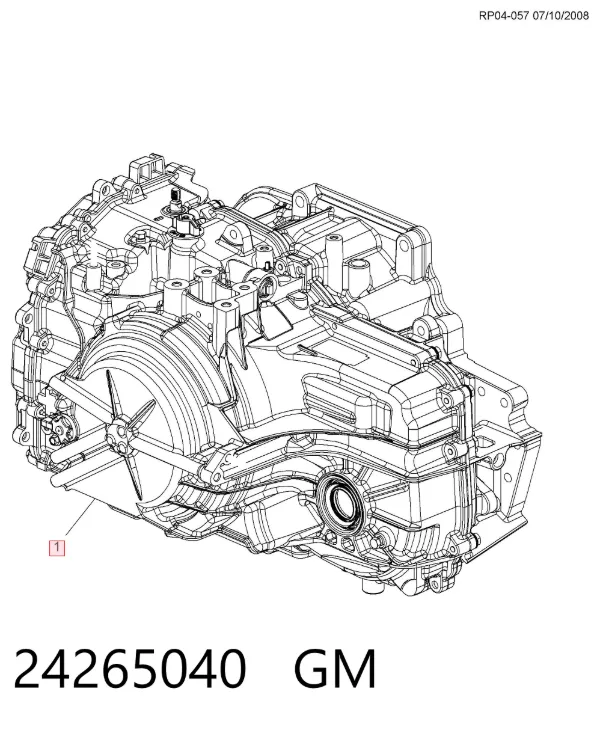 АКПП 24265040 General Motors