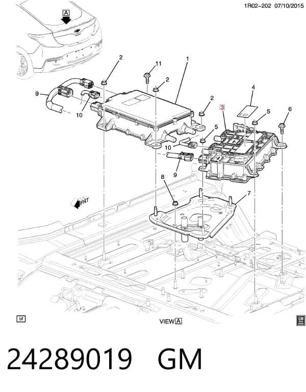 Інвертор струму 24289019 General Motors