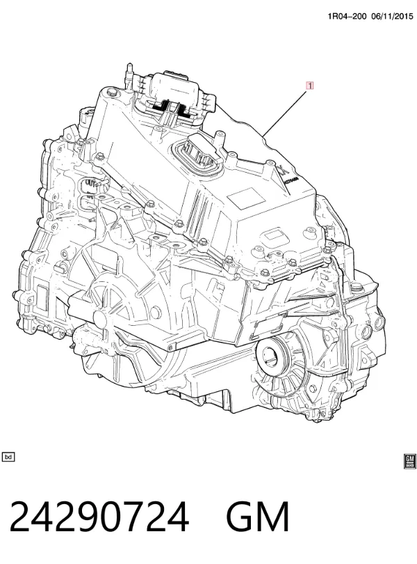АКПП 24290724 General Motors