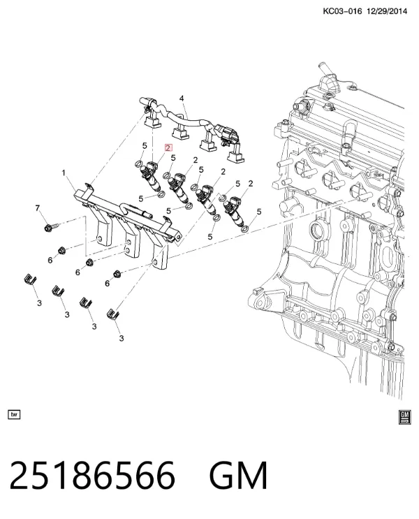 Паливні форсунки 96800843 Opel