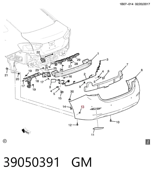  39050391 General Motors