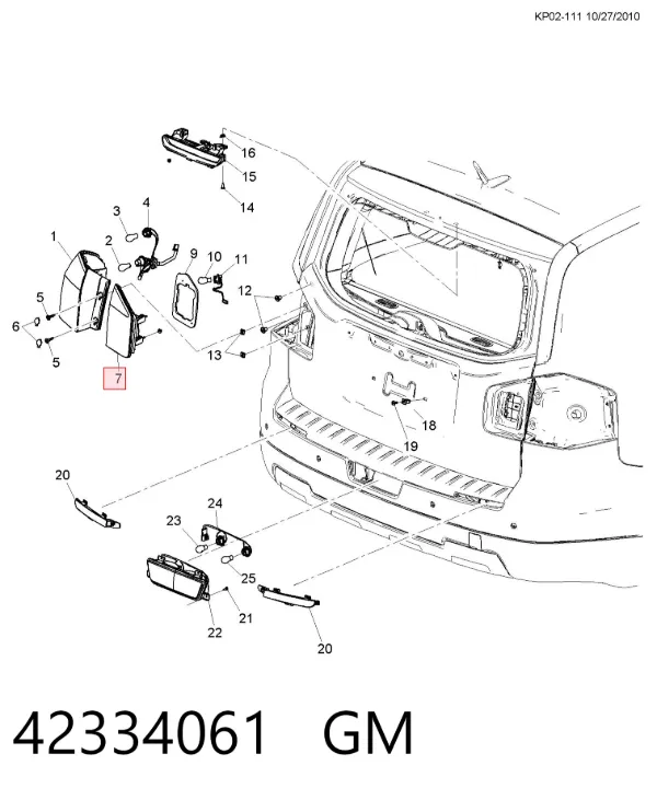  42334061 General Motors