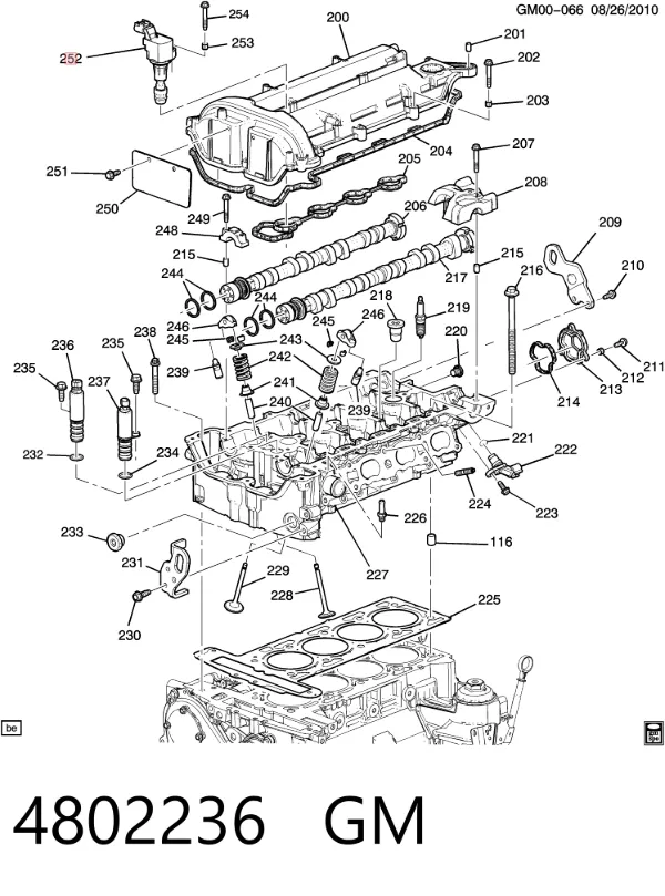 Котушка запалювання 4802236 General Motors