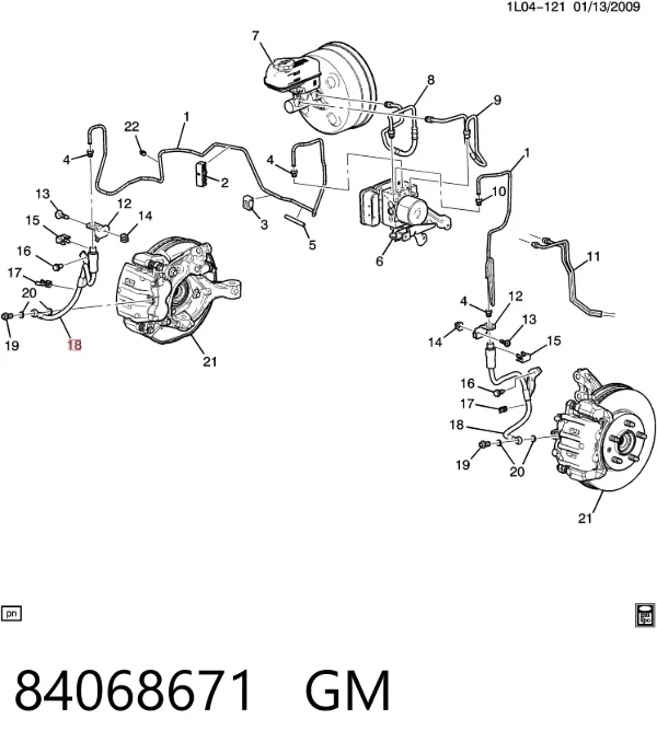  84068671 General Motors