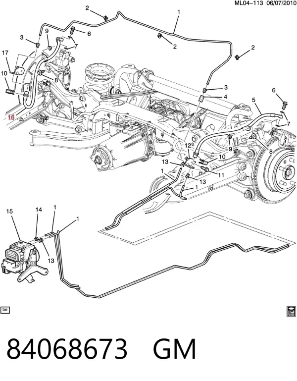  84068673 General Motors