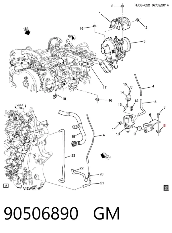  90506890 General Motors