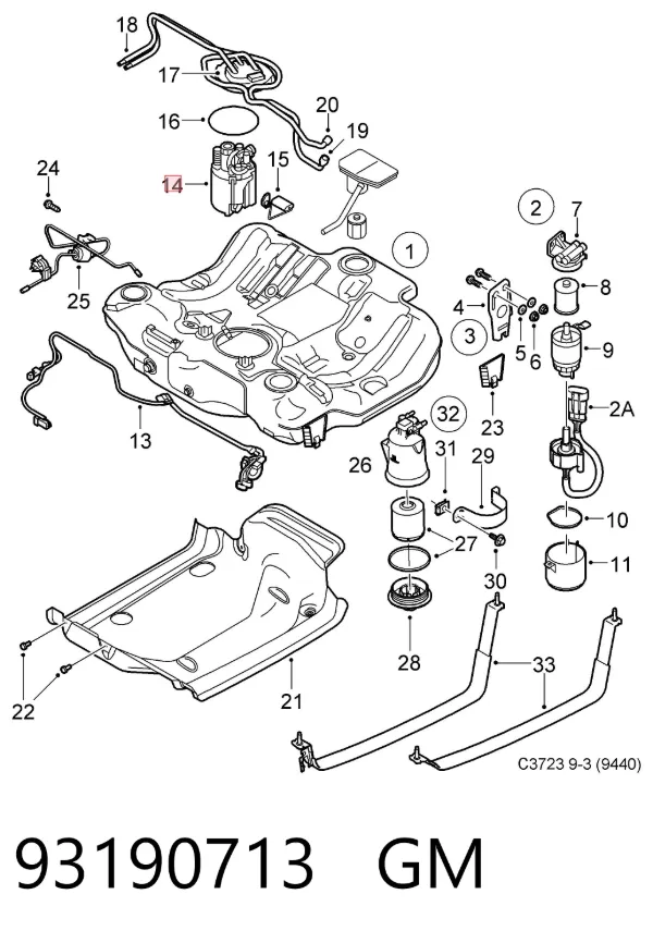  93190713 General Motors