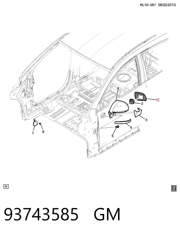  93743585 General Motors