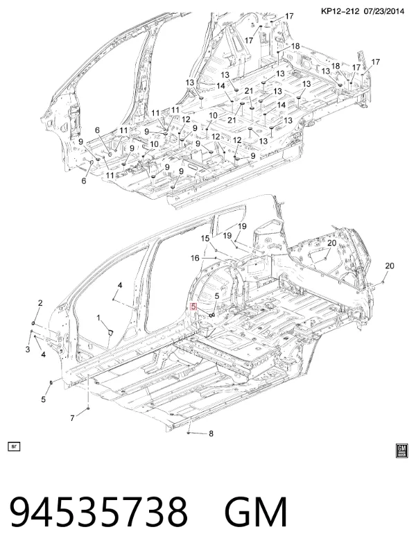  94535738 General Motors