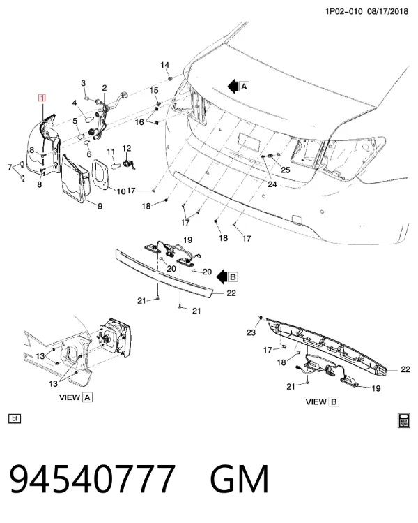  94540777 General Motors