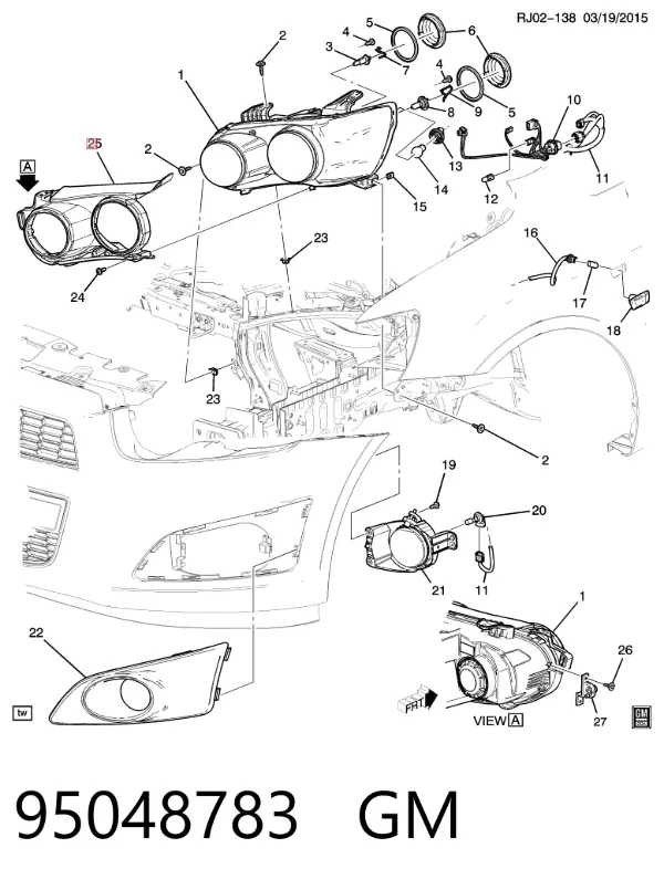  95048783 General Motors
