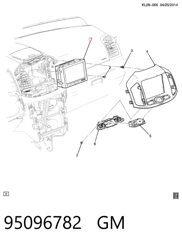  95096782 General Motors