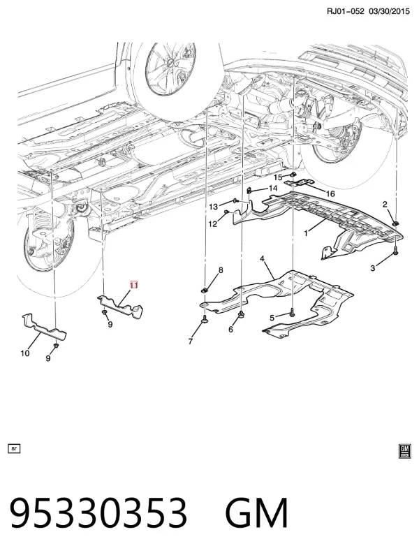  95330353 General Motors
