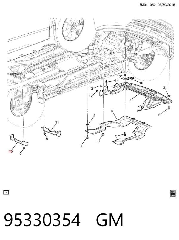  95330354 General Motors