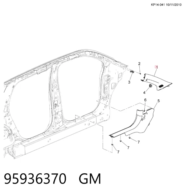  95936370 General Motors