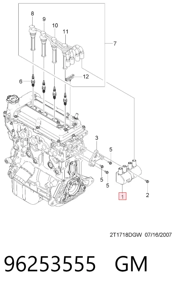  96253555 General Motors